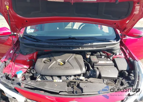 2015 Kia Forte Lx из США, поврежденный, VIN KNAFX4A62F5426362